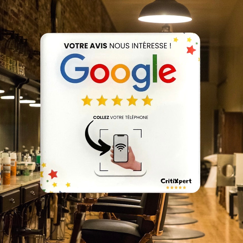 Créez Votre Plaque d'Avis Google Personnalisée en Quelques Étapes Simples